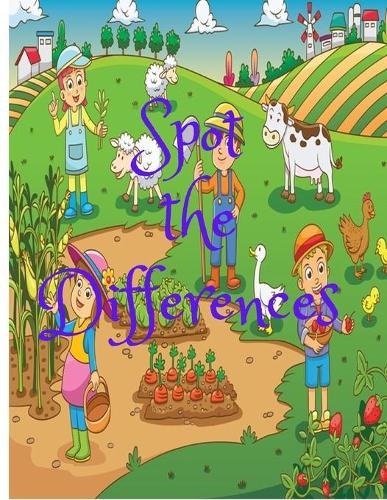 Spot the Differences: activity book for kids