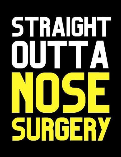 Straight Outta Nose Surgery: Funny Nose Surgery Recovery Blank Word Search Adults Puzzle Book Activity Books Gift Ideas for Man Woman, Get Well Presents Card Alternative