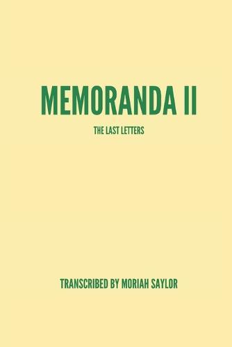 Memoranda II