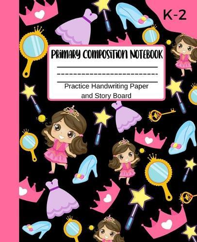 Primary Composition Notebook With Practice Handwriting Paper And Story Board K-2: Journal Paper Including Blank Story Picture Drawing Space Lined With Dotted Midline Practice Pages For ABC's And Numbers