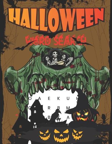 Halloween Word Search: 50 Halloween themed word search / Halloween word search for adults / halloween word game / Halloween Puzzles Book-5