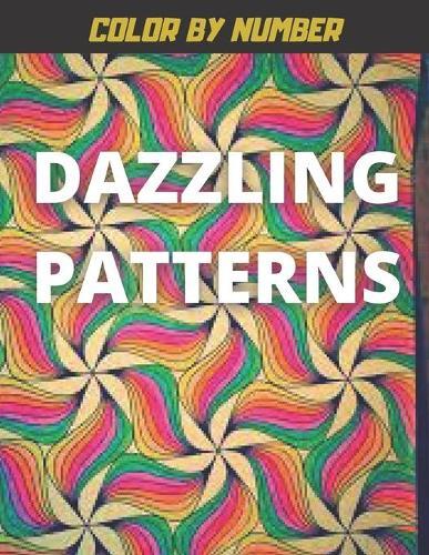 Color by Number Dazzling Patterns: Kids Mosaic Art Drawing