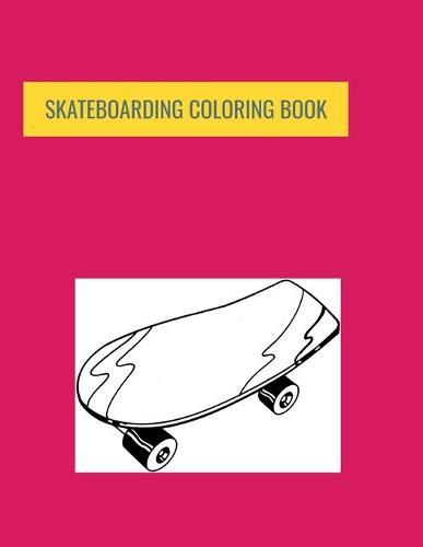 Skateboarding Coloring Book