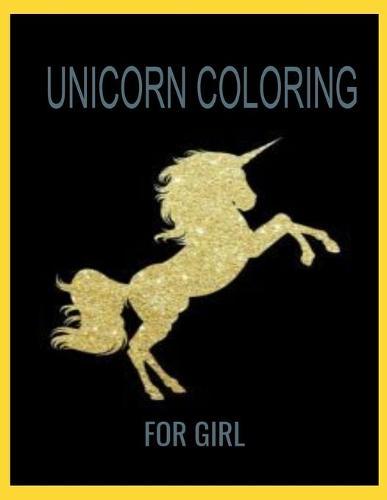Unicorn Coloring Books For Girls Size 8.5x11 inch