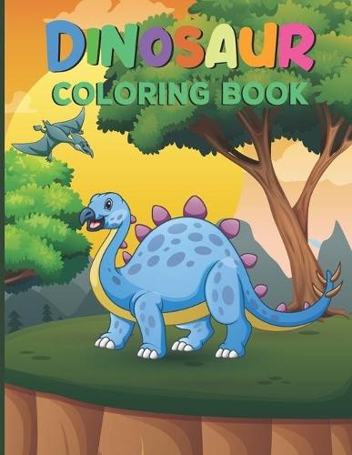 dinosaur coloring book: Fantastic Dinosaur Activities Including Coloring pages - Family Activity book - dinosaur drawing book