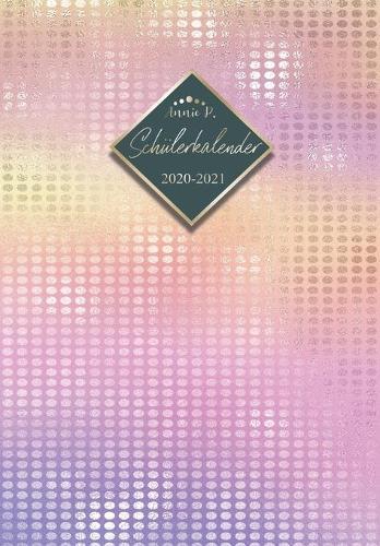 Schulerkalender 2020 / 2021: Schulplaner von August 2020 bis Juli 2021 / Praktischer Schulertimer zum notieren, planen und organisieren aller Hausaufgaben / Akademischer Kalender fur das Schuljahr 20/21 Motiv Pink Muster