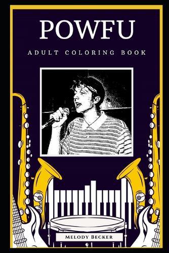 Powfu Adult Coloring Book: Fun Anti-Stress Coloring Book for Adults