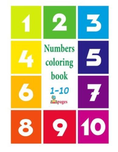 123 coloring book: Easy, LARGE, GIANT Simple Picture Coloring Books for Toddlers, Kids Ages 2-4,