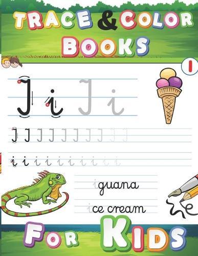 Trace and color books for kids: alphabet tracing and coloring books for preschoolers