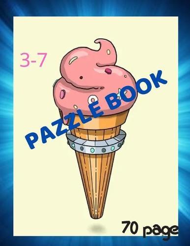 Pazzle book: 3-7year 70 page 8.5*11 inch.