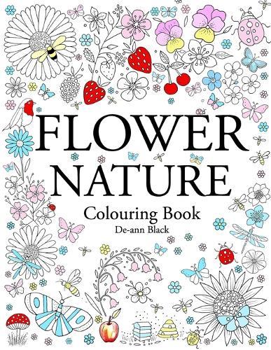 Flower Nature Colouring Book