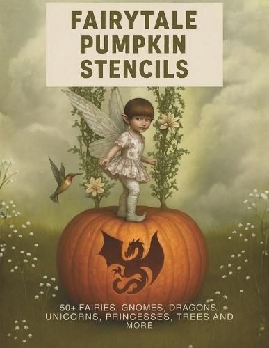 Fairytale Pumpkin Carving Stencils: 50+ Fairies, Gnomes, Dragons, Unicorns, Princesses, Trees and More