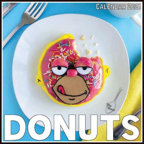Donuts Calendar 2021: Official Donuts Calendar 2021, 12 Months