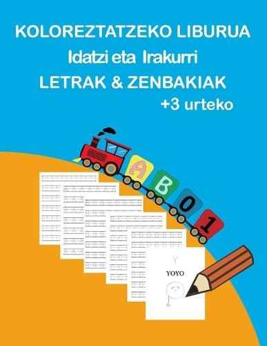 Koloreztatzeko Liburua: Idatzi Eta Irakurri