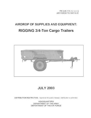 FM 4-20.113 Airdrop of Supplies and Equipment: RIGGING 3/4-Ton Cargo Trailers