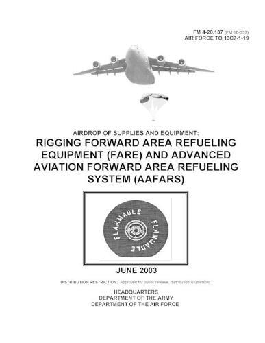 FM 4-20.137 Airdrop of Supplies and Equipment: Rigging Forward Area Refueling Equipment (Fare) and Advanced Aviation Forward Area Refueling System (Aafars)