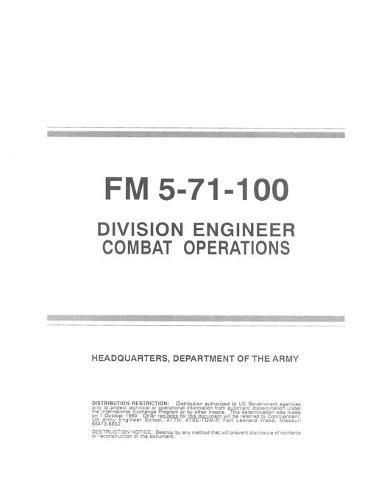 FM 5-71-100 Division Engineer Combat Operations