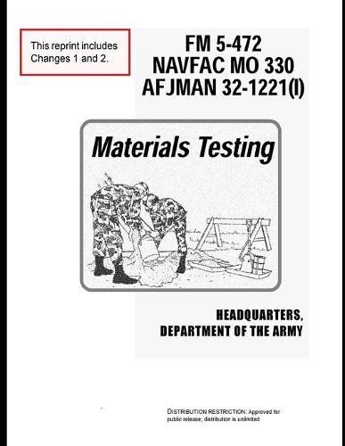 FM 5-472 Materials Testing