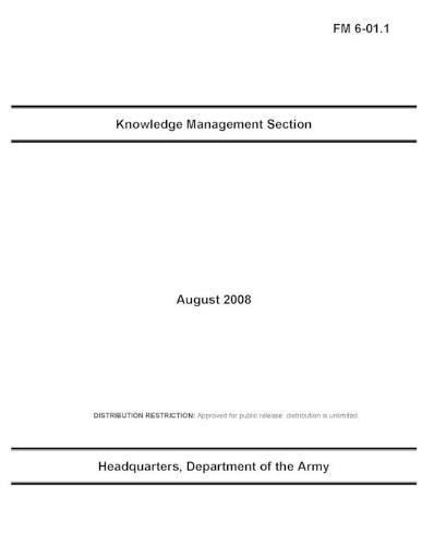 FM 6-01.1 Knowledge Management Section