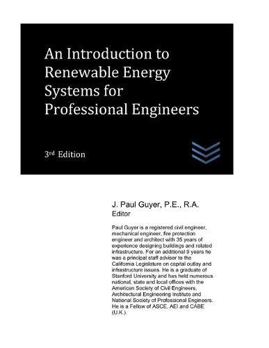 An Introduction to Renewable Energy Systems for Professional Engineers