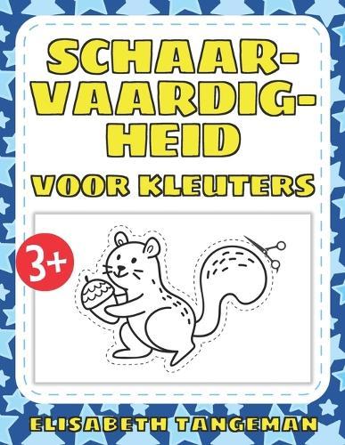 Schaarvaardigheid voor kleuters: Schaar Oefenboek met dierenvormen voor kinderen en peuters - knip- en kleuractiviteiten voor 3+