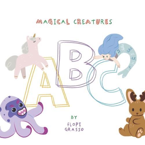 ABC Magical Creatures: Alphabet letter is associated with a mythical creature