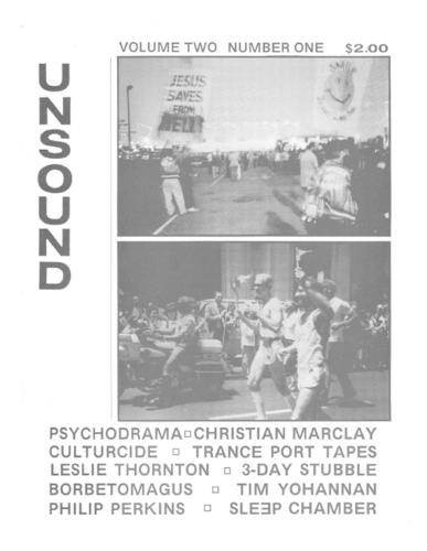 Unsound: Volume Two, Number One
