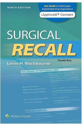 Ninth Edition surgery recall [Lippincott Connect]