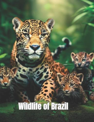 Wildlife of Brazil: coloring book