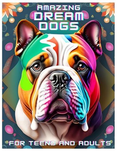 Amazing Dream Dogs: 50 Breeds to Relax and Paint - For Teens And Adults
