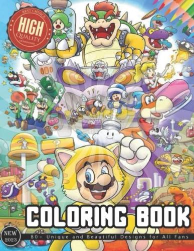 Coloring Book: Gorgeous Designs for Children and Everyone Fans