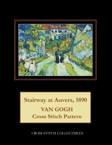 Stairway at Auvers, 1890: Van Gogh Cross Stitch Pattern