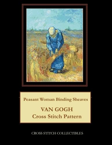 Peasant Woman Binding Sheaves: Van Gogh Cross Stitch Pattern