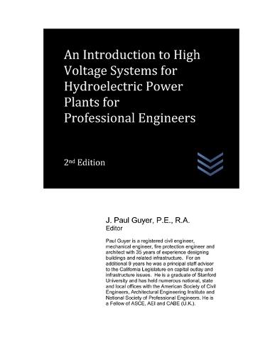 An Introduction to High Voltage Systems for Hydroelectric Power Plants for Professional Engineers