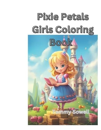4.Pixie Petals girls coloring book