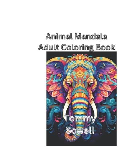 animal mandala adult coloring book