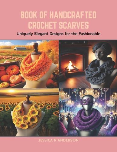 Book of Handcrafted Crochet Scarves: Uniquely Elegant Designs for the Fashionable