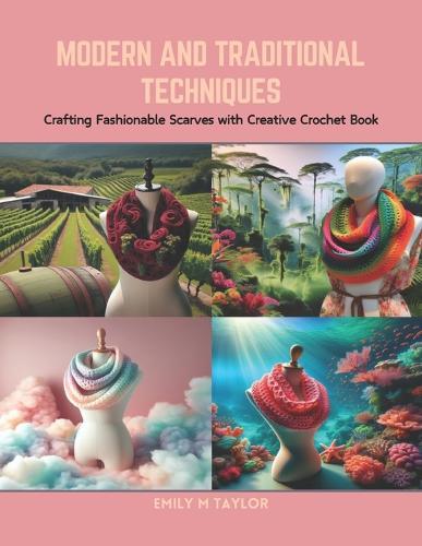 Modern and Traditional Techniques: Crafting Fashionable Scarves with Creative Crochet Book