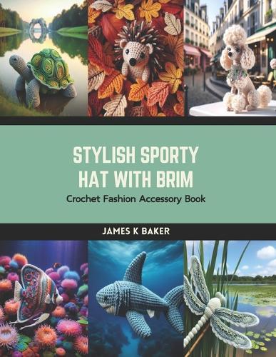 Stylish Sporty Hat with Brim: Crochet Fashion Accessory Book