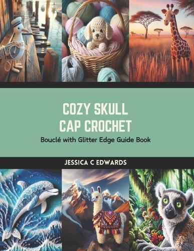 Cozy Skull Cap Crochet: Bouclé with Glitter Edge Guide Book