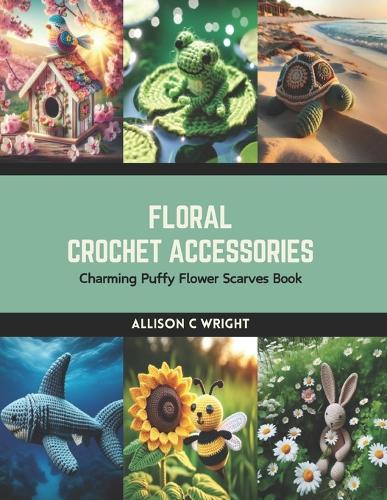 Floral Crochet Accessories: Charming Puffy Flower Scarves Book