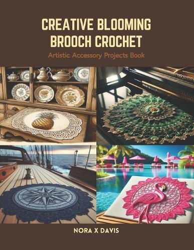 Creative Blooming Brooch Crochet: Artistic Accessory Projects Book