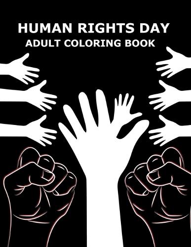 Human Rights Day Adult Coloring Book