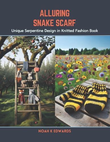 Alluring Snake Scarf: Unique Serpentine Design in Knitted Fashion Book