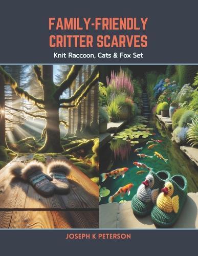 Family-Friendly Critter Scarves: Knit Raccoon, Cats & Fox Set