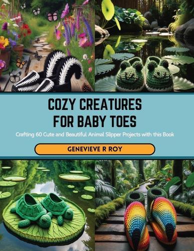 Cozy Creatures for Baby Toes: Crafting 60 Cute and Beautiful Animal Slipper Projects with this Book