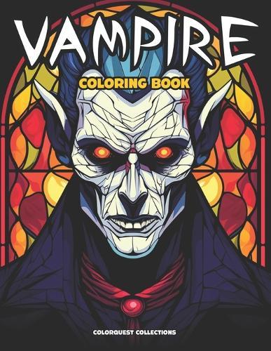 Vampire Coloring Book: Eternal Night: A Gothic Journey of Color Through the Vampire's Realm