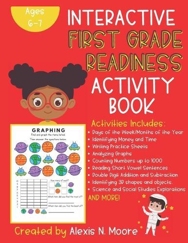 Interactive First Grade Readiness Activity Book