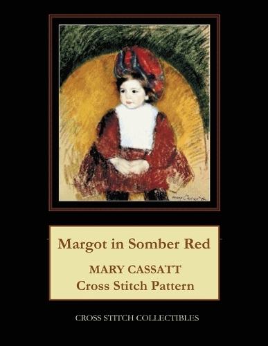 Margot in Somber Red: Mary Cassatt Cross Stitch Pattern
