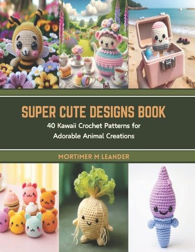 Super Cute Designs Book: 40 Kawaii Crochet Patterns for Adorable Animal Creations